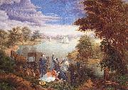 Park, Linton The Burial oil painting